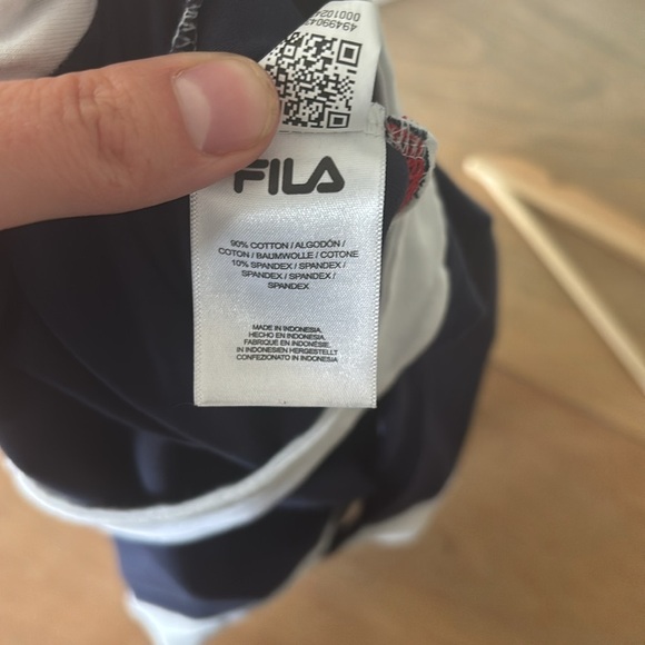 FILA Navy & White Bodysuit - Size M - Picture 6 of 6